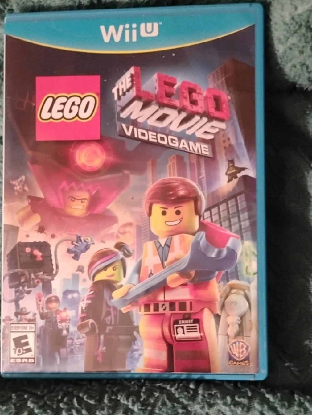 Lego Wii U Blue Case The LEGO Movie Videogame